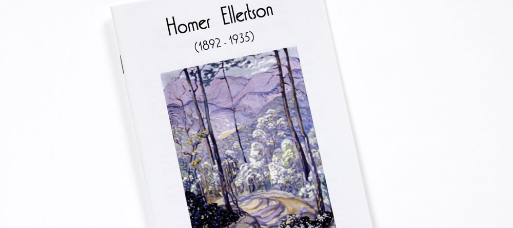 Homer Ellertson cropped shot of book